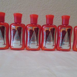 6 Bottles Jingle Bellini Body Lotion Brand New